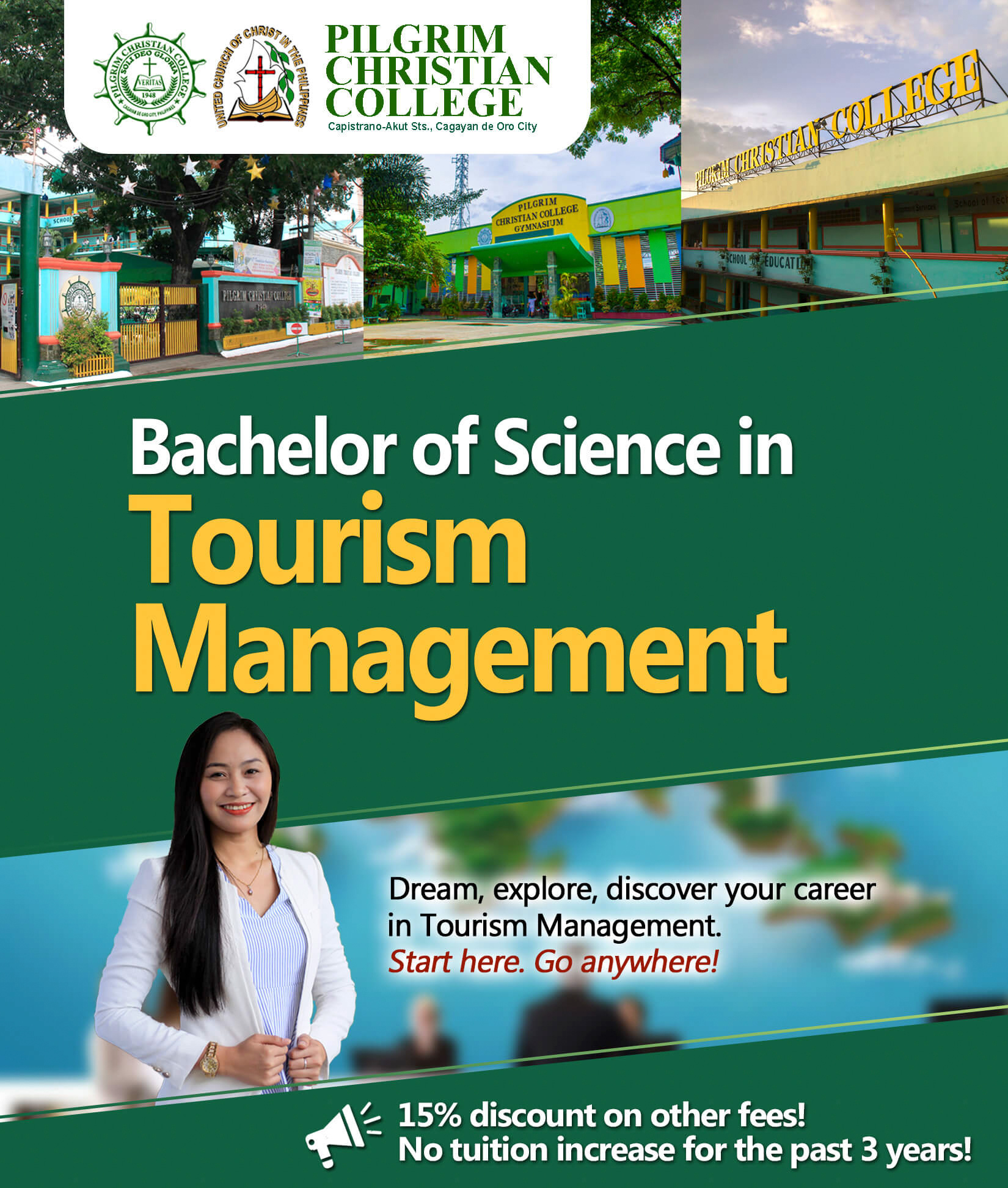 bachelor of science in tourism management major in agritourism